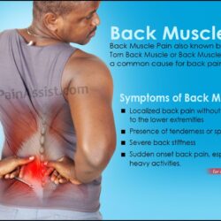 How can stiff and tight muscles result in back pain?